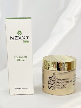 NEXXT Collagen Serum SPA NOUVEAU Tummeric Mask Bundle